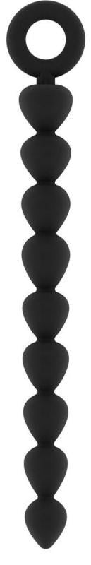 SONO No. 28 Anal Chain Black Anal Beads and Balls
