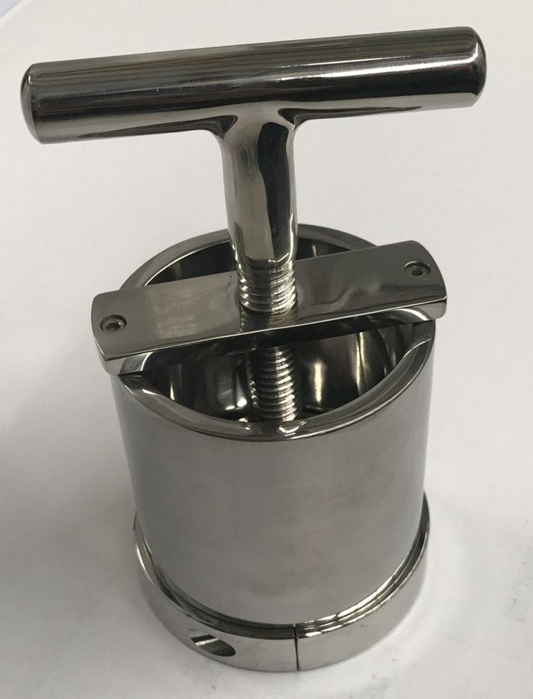 Steel Ball Flask & Crusher Steel Sex Toys