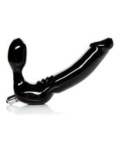 Tantus Feeldoe Stout Black - Premium Silicone Strapless Vibrator Realistic Dildos