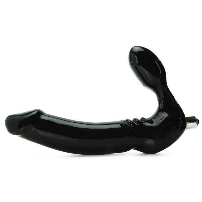 Tantus Feeldoe Stout Black - Premium Silicone Strapless Vibrator Realistic Dildos