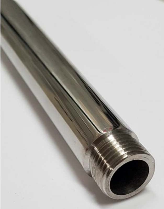 Unisex Ringed Shower Head Douche Steel Sex Toys