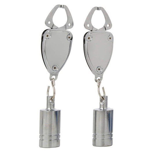 Weighted Nipple Clamps - Sold as Single Unit Breast and Nipple Toys