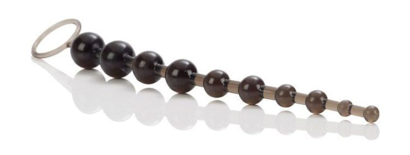 X-10 Beads Black Anal Beads and Balls
