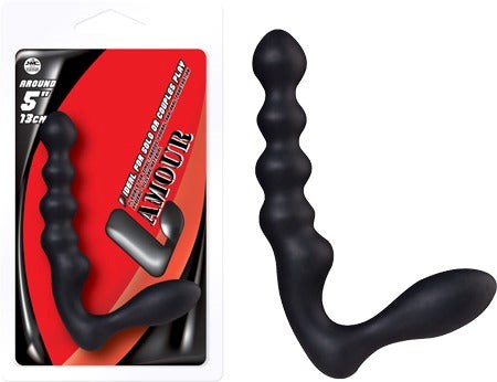 L'Amour 5" L Shape Double Dong - Double Ender