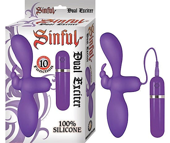 Nasstoys Sinful Dual Stimulator - Elevated Ecstasy Rabbit Vibrators