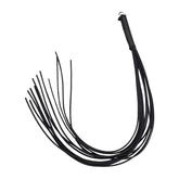 Spartacus Enterprises' Versatile Leather Thong Whip - Explore Intimate Pleasures Whips And Crops