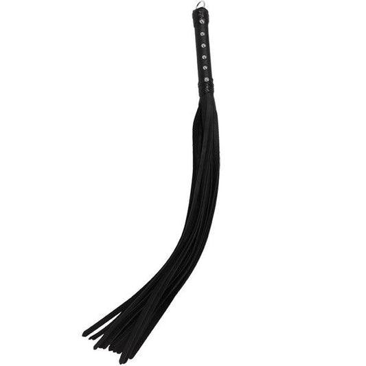 Spartacus Enterprises - 36in Premium Leather Strap Whip for BDSM Enthusiasts - Whips And Crops