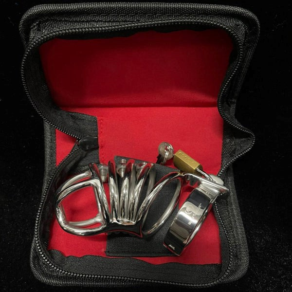 Spartacus Enterprises Stainless Steel Chastity Cage Male Chastity