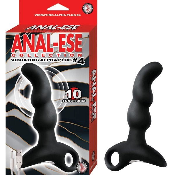 ANAL-ESE Vibrating Alpha Plug - Intense Pleasure, Effortless Control Prostate Toys