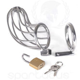 Spartacus Bird Cage - Premium Stainless Steel Chastity Device Male Chastity