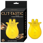 Nasstoys Clit-Tastic Tulip Finger Massager - Discreet, Rechargeable Pleasure Finger and Tongue Vibrators