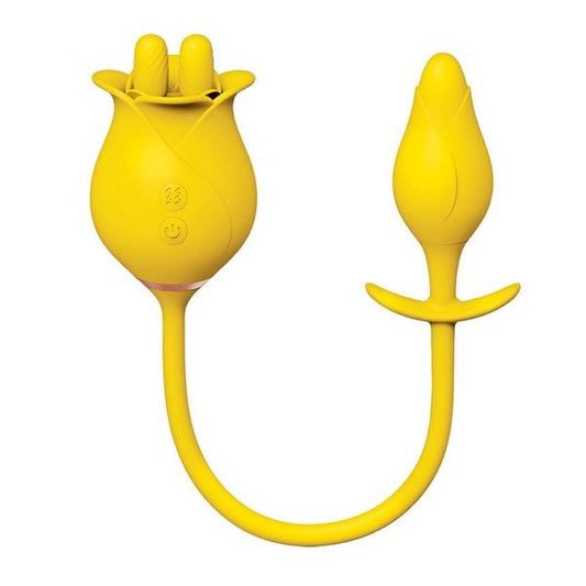 Nasstoys Clit-Tastic Tulip - Pleasure-Packed Finger Massager and Plug - Finger and Tongue Vibrators