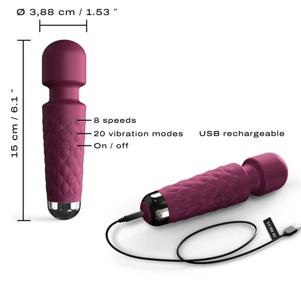 DORCEL Mini Wanderful - Rechargeable Clitoral Stimulator Body Wands