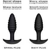 DORCEL Spiral Pleasure - Indulge in Unparalleled Sensations Butt Plugs