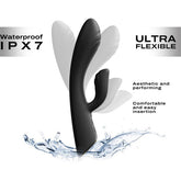 DORCEL Ultra Flexi Waterproof Vibrating Rabbit - Dual Stimulation for Ecstasy Rabbit Vibrators