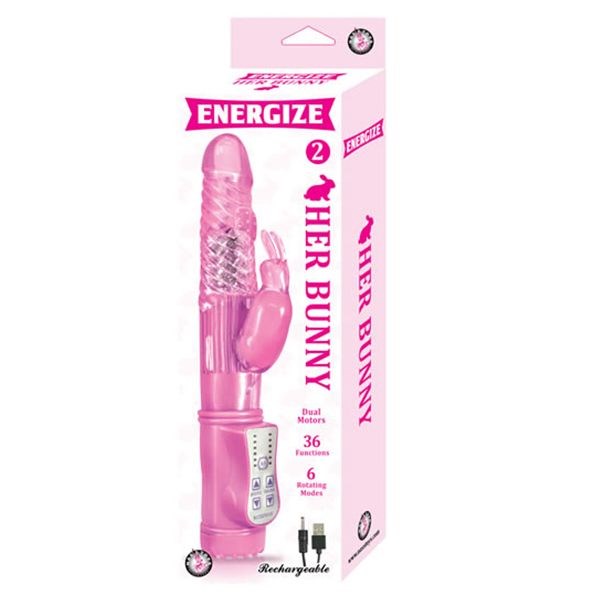 Nasstoys ENERGIZE Her Bunny 2 - Dual Motor Rabbit Vibrator Rabbit Vibrators
