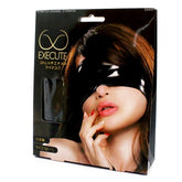 Luxurious Wet-Look PVC Blindfold for Erotic Sensations Masks And Blindfolds