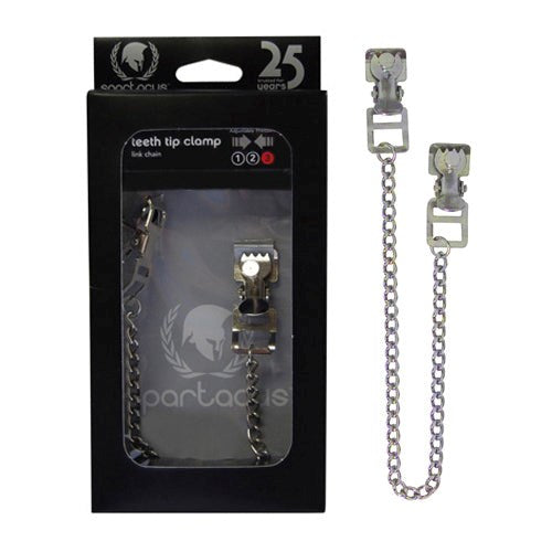 Spartacus Extremeline Toothy Metal Nipple Clamps Nipple and Clit Clamps