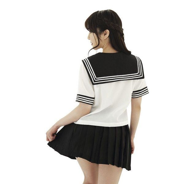 Starfire Daydream - Hentai Sailor Skirt, Blouse, and Scarf Set Skirts And Club Wear