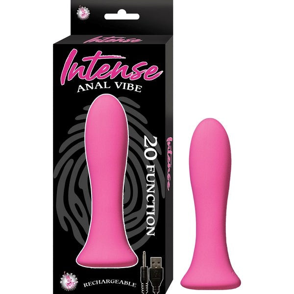 Nasstoys INTENSE Rechargeable Silicone Anal Vibrator Anal Vibrators