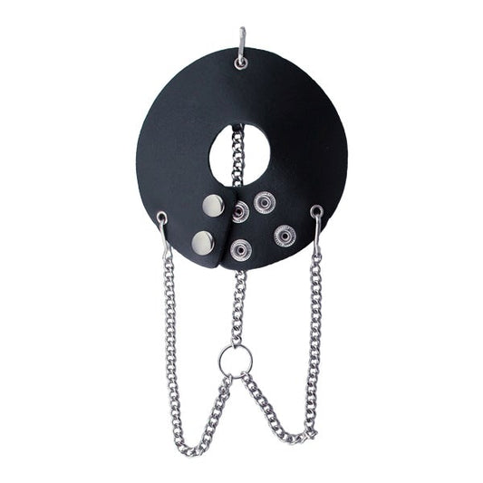 Spartacus Leather Parachute Weight Ball Stretcher - Heighten Sensations Ball Stretchers and Crushers