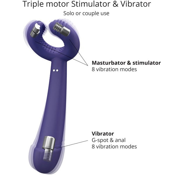 LOVE TO LOVE Please Me - Multifunctional Vibrating Pleasure Ring Sex Toys For Couples