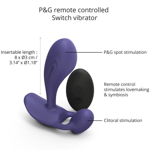 LOVE TO LOVE Witty SWITCH - Dual Pleasure, Endless Possibilities Prostate Toys