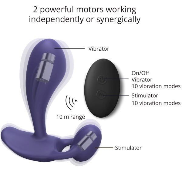 LOVE TO LOVE Witty SWITCH - Dual Pleasure, Endless Possibilities Prostate Toys