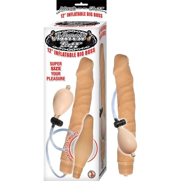 MACK TUFF Inflatable Big Boss - Realistic Pleasure on Demand Inflatable Dildos and Vibrators