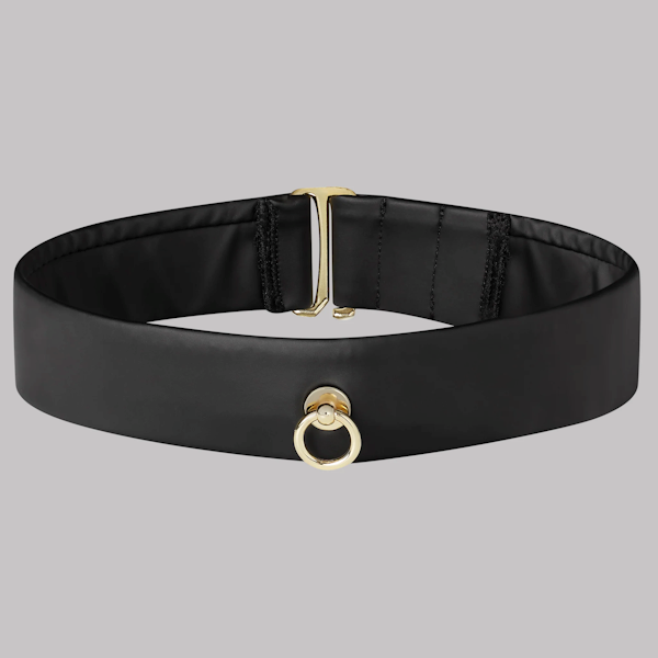 Maison Close Chambre Noire Leather Accessory - Elevated Style for All Occasions Collars and Leads