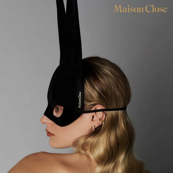 Maison Close Cosplay Bunny Mask and Tail - Indulge in French Elegance Masks And Blindfolds