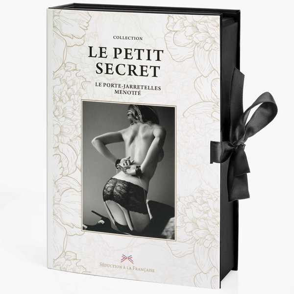 Enchanting Elegance - MAISON CLOSE Lace Garter Set with Cuffs Her Fetish
