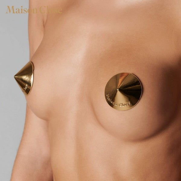 Maison Close Mistress of Pleasure Adhesive Pasties - Commanding Attention with Style Fancy Dress Ups
