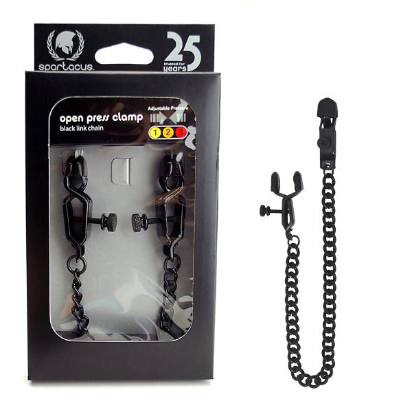 Spartacus Adjustable Pleasure Tit Clamps - Customizable Pressure Nipple and Clit Clamps