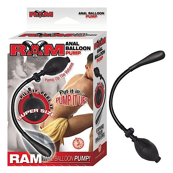 RAM Anal Bendable Balloon - Flexible, Phthalate-Free Delight Enemas and Douches