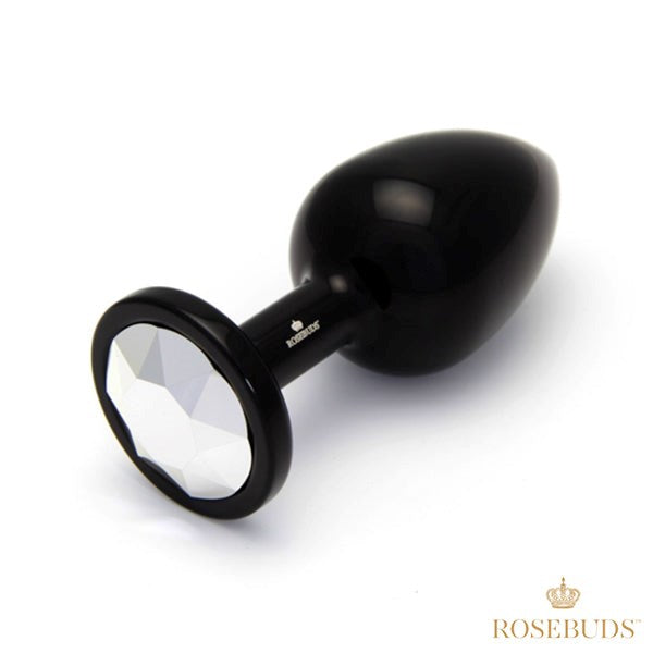 Rosebuds Premium Crystal-Topped Aluminium Butt Plug Butt Plugs