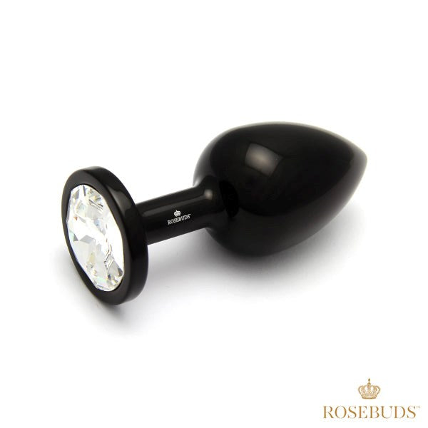 Rosebuds Premium Crystal-Topped Aluminium Butt Plug Butt Plugs