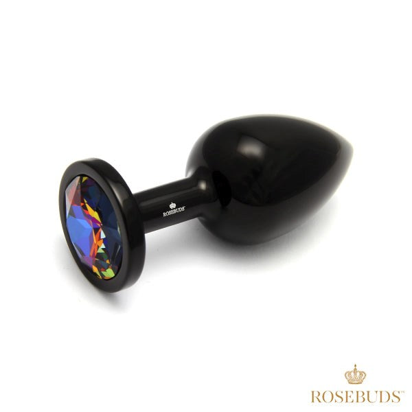 Rosebuds Premium Crystal-Topped Aluminium Butt Plug Butt Plugs