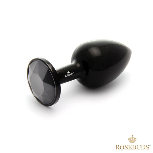 Rosebuds Premium Crystal Aluminium Butt Plug - Indulge in Luxurious Anal Play Butt Plugs