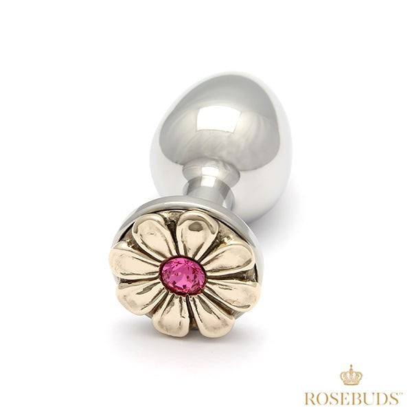 Rosebuds Luxe Steel Anal Plug - Exquisite Pleasure and Elegance Butt Plugs
