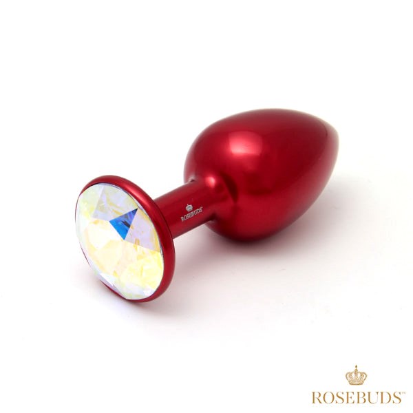 Rosebuds Luxe Gem-Tipped Aluminum Anal Plug Butt Plugs