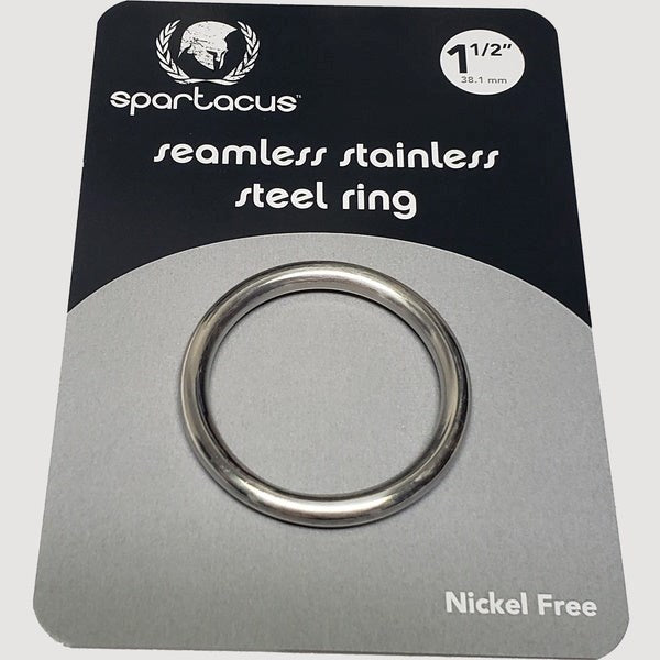Spartacus Enterprises - Premium Stainless Steel Pleasure Ring Steel Cock Rings