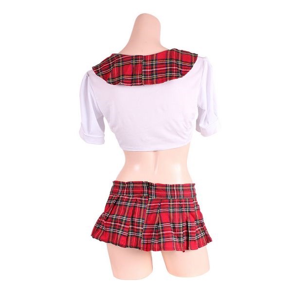 Tartan Temptation - Stretchy Cosplay Skirt and Jacket Set Skirts And Club Wear