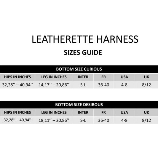 Strap-On-Me Adjustable Leatherette Harness - Explore Your Desires - Strap On Sextoys