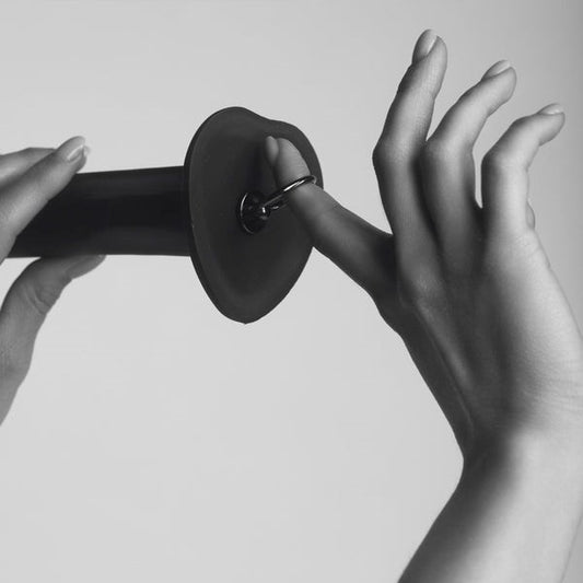 Strap-On-Me Dildo Base Finger O-Ring - Unlock New Possibilities - Collars and Leads
