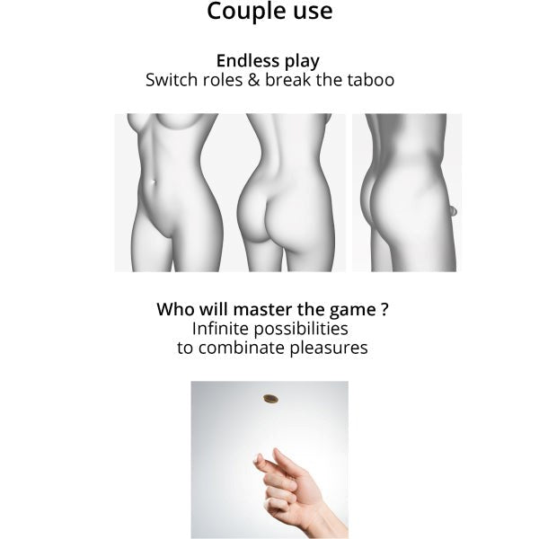 STRAP-ON-ME Multi-Sensation Bendable Strap-On Vibrator Strap On Sextoys