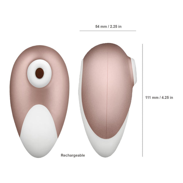 Satisfyer Pro Deluxe Rechargeable Clitoral Vibrator Clit Ticklers and Pulsators