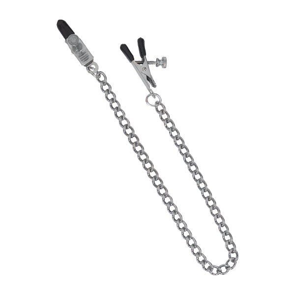 Spartacus Tapered Broad Tip Nipple Clamps - Customizable Stimulation Nipple and Clit Clamps