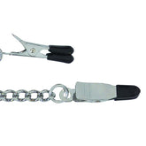 Spartacus' Pinchy Grip Nipple Clamps - Durable Chain for Prolonged Pleasure Nipple and Clit Clamps