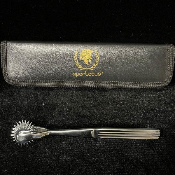 Spartacus Stainless Steel Neurological Testing Wheel Electro Sex